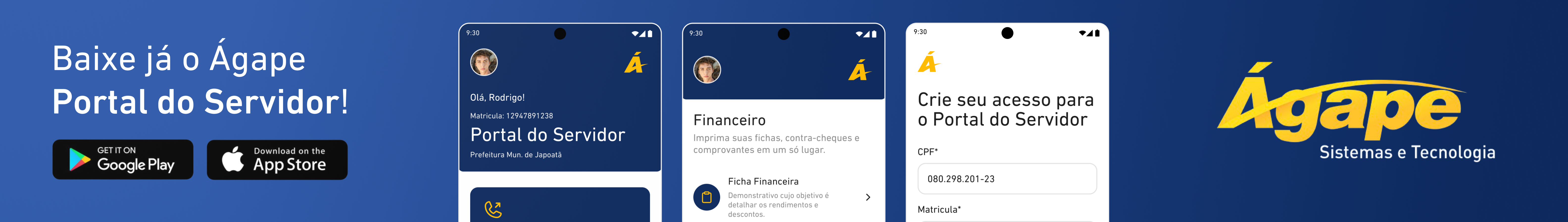 Banner Portal do Servidor